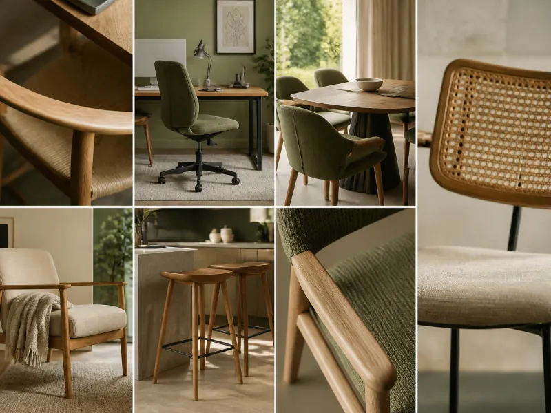 30 Stuhl-Ideen für Esszimmer, Küche, Büro und Garten